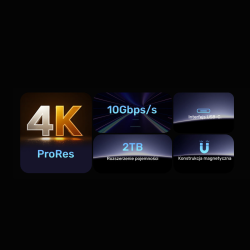 Unitek Magnetyczny czytnik kart CF Express Type B | PartsPC.pl