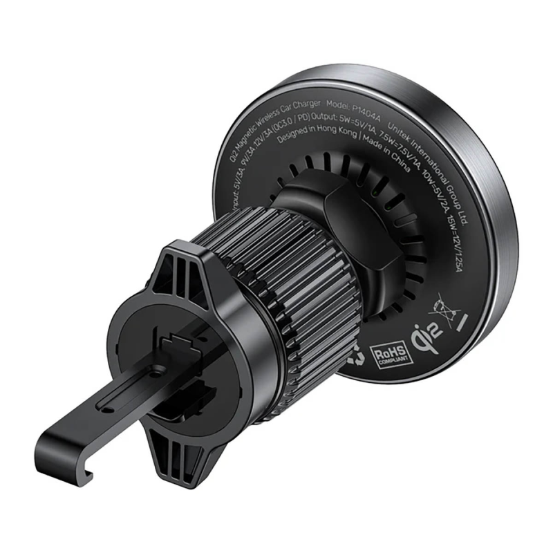 Uchwyt samochodowy Unitek Qi2 - Notebooki akcesoria | PartsPC.pl