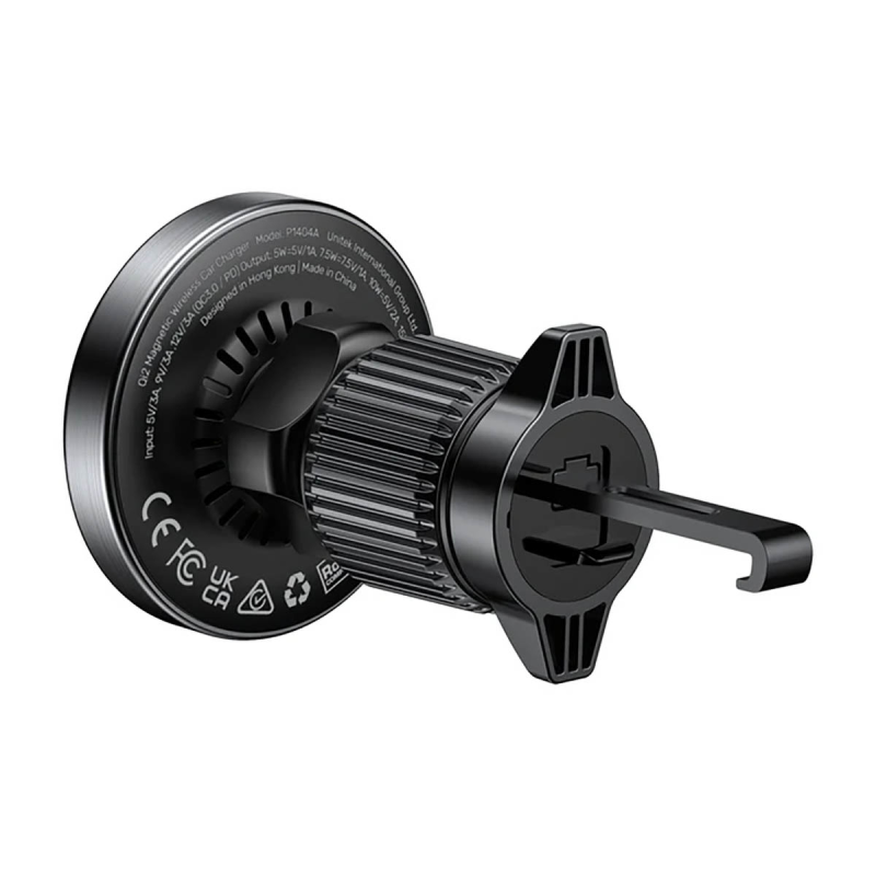 Uchwyt samochodowy Unitek Qi2 - Notebooki akcesoria | PartsPC.pl