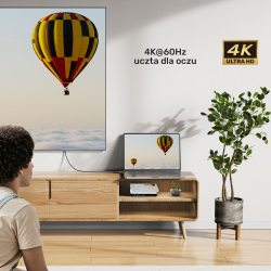 Adapter z HDMI do USB-C HDR/HDCP/ 4K 60Hz Unitek | PartsPC.pl