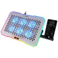 Rampage FREEZ Podstawka chłodząca pod laptop 9-17'' RGB... | PartsPC.pl
