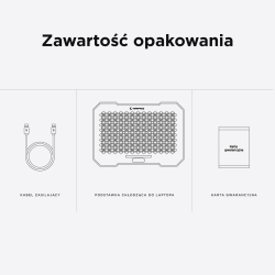 Rampage FREEZ Podstawka chłodząca pod laptop 9-17'' RGB... | PartsPC.pl