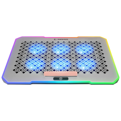 Rampage FREEZ Podstawka chłodząca pod laptop 9-17'' RGB... | PartsPC.pl