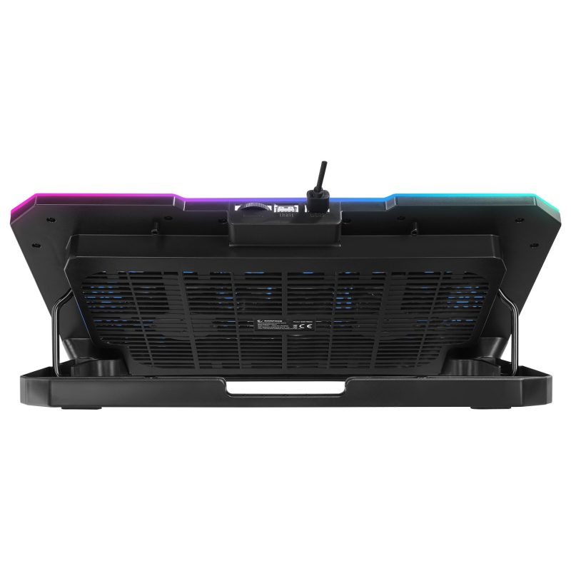 Rampage FREEZ Podstawka chłodząca pod laptop 9-17'' RGB... | PartsPC.pl
