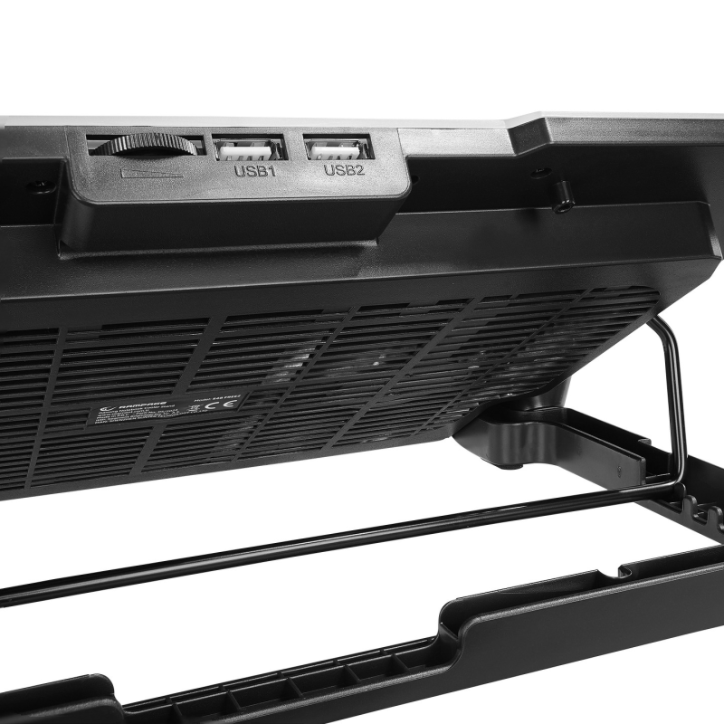 Rampage FREEZ Podstawka chłodząca pod laptop 9-17'' RGB... | PartsPC.pl