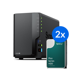 Synology DS225+ /8T | 2-zatokowy serwer NAS w zestawie z... | PartsPC.pl