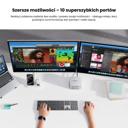 Orico Stacja dokująca do MacMini M4, USB-C 10 Gbps, z... | PartsPC.pl