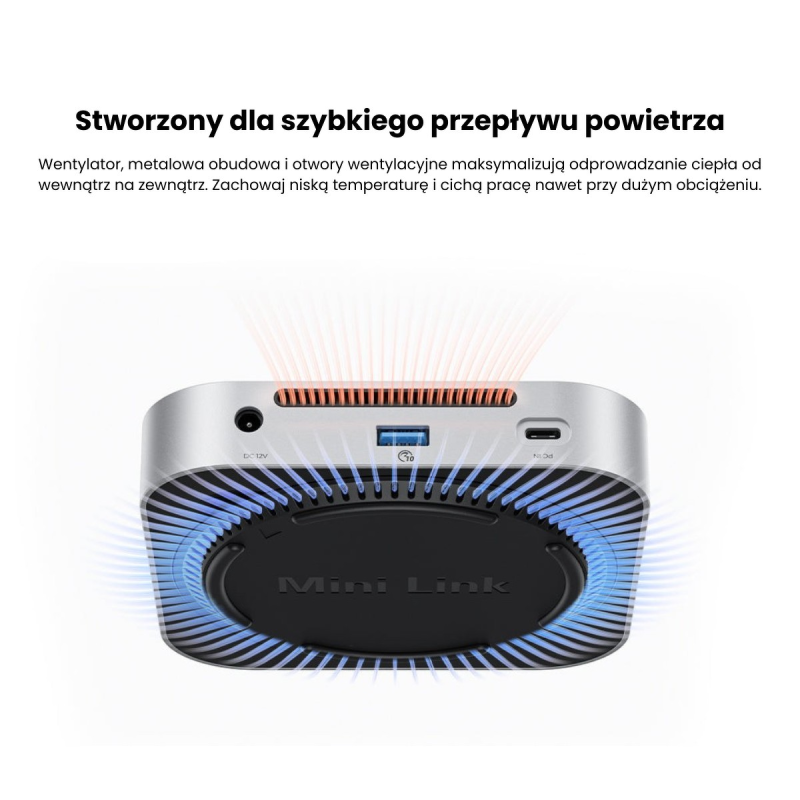 Orico Stacja dokująca do MacMini M4, USB-C 10 Gbps, z... | PartsPC.pl