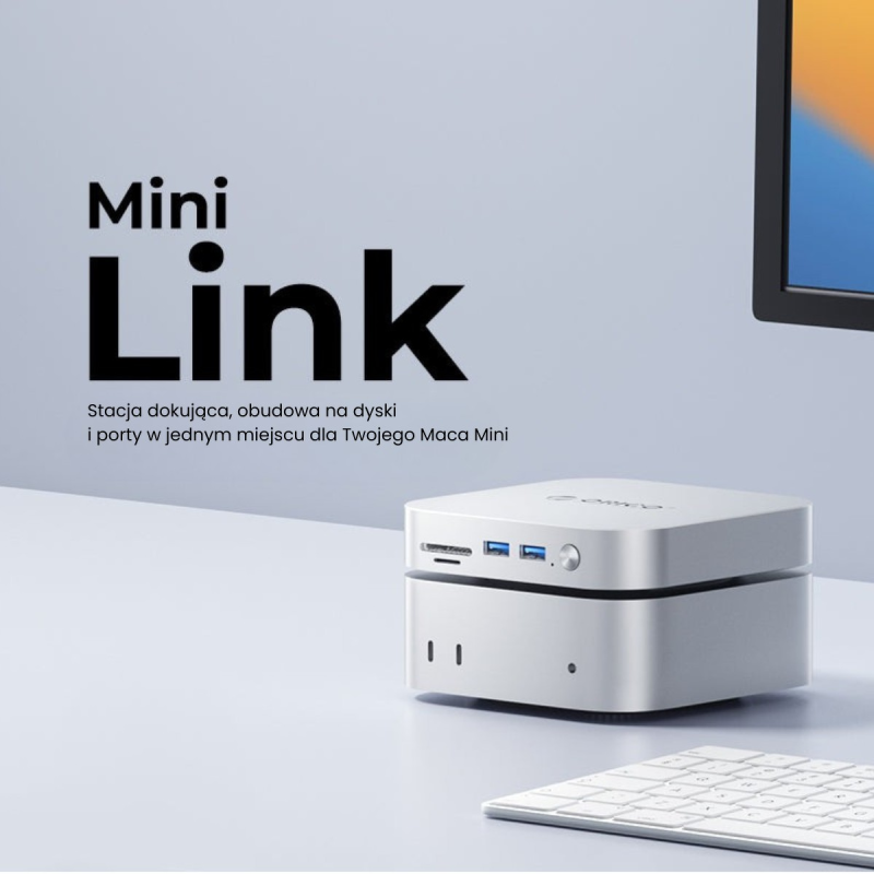 Orico Stacja dokująca do MacMini M4, USB-C 10 Gbps, z... | PartsPC.pl