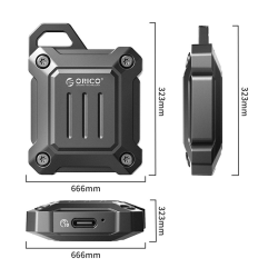 Orico Obudowa na dysk M.2 NVMe 2230, USB-C 10 Gbps... | PartsPC.pl