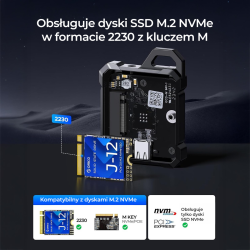 Orico Obudowa na dysk M.2 NVMe 2230, USB-C 10 Gbps... | PartsPC.pl