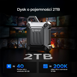Orico Obudowa na dysk M.2 NVMe 2230, USB-C 10 Gbps... | PartsPC.pl