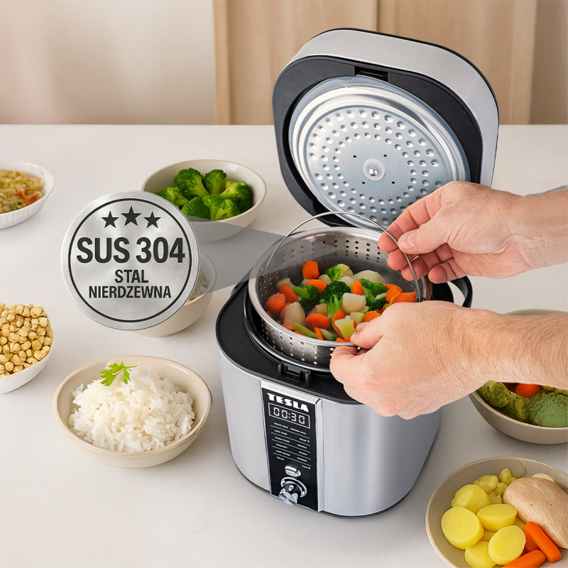 TESLA MultiCook RC400 Low Carb Multifunkcyjny ryżowar | PartsPC.pl