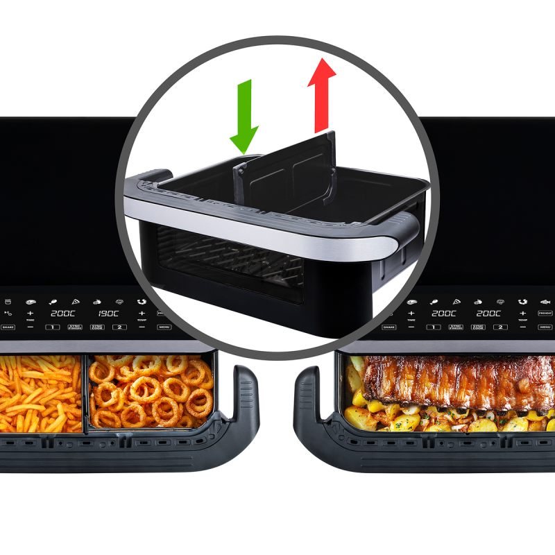 TESLA AirCook FlexiZone Q570 XXL Dualna frytkownica... | PartsPC.pl