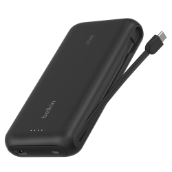 Belkin Powerbank 20 000 mAh, 30W, wbudowany kabel USB-C... | PartsPC.pl