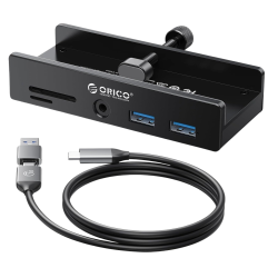 Orico Hub USB-C 5Gbps aktywny, przykręcany, 2x USB-A... | PartsPC.pl