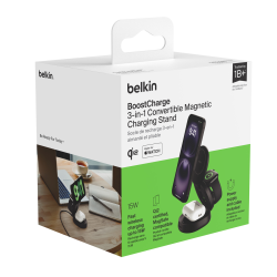 Belkin Ładowarka magnetyczna 3w1, składana, Qi2 15W... | PartsPC.pl