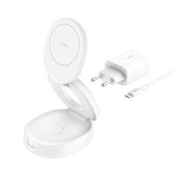 Belkin Ładowarka magnetyczna 2w1, składana, Qi2 15W... | PartsPC.pl
