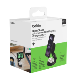 Belkin Ładowarka magnetyczna 2w1, składana, Qi2 15W... | PartsPC.pl