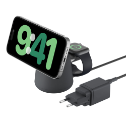 Belkin Ładowarka 2w1, magnetyczna Qi2 15W, do iPhone... | PartsPC.pl