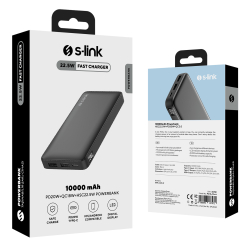 S-Link P311L Powerbank 10000 mAh 2x USB-A, USB-C, HSC... | PartsPC.pl