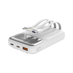 S-Link P104 Powerbank 10 000 mAh z wbudowanymi kablami... | PartsPC.pl