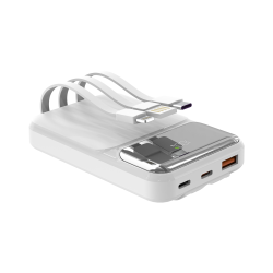 S-Link P104 Powerbank 10 000 mAh z wbudowanymi kablami... | PartsPC.pl