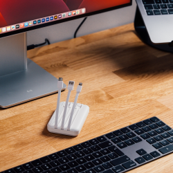 S-Link P104 Powerbank 10 000 mAh z wbudowanymi kablami... | PartsPC.pl