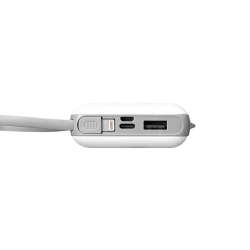 S-link P102 10000mAh PRM 2*USB Type-C All in One Biały | PartsPC.pl