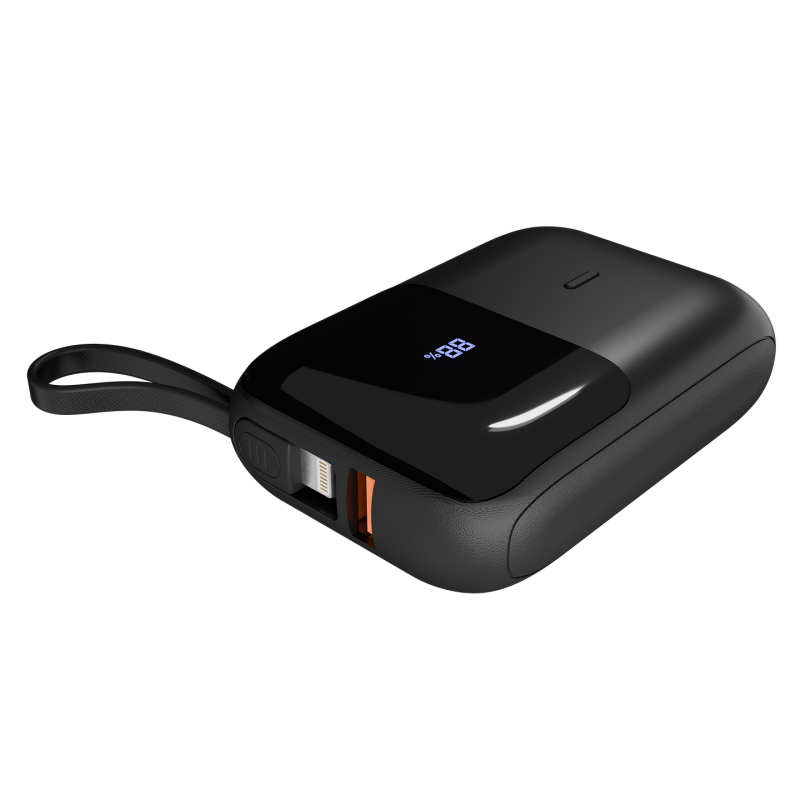 S-Link P109M Powerbank z wbudowanym kablem 10 000 mAh PD... | PartsPC.pl