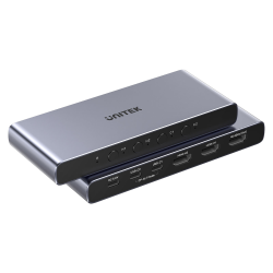 Unitek Przełącznik 4K HDMI/USB-C 4 in 1 out | PartsPC.pl