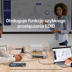 Unitek Przełącznik 4K HDMI/USB-C 4 in 1 out | PartsPC.pl