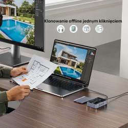 Unitek Obudowa RAID 2xM.2 NVMe/SATA 20Gbps z klonowaniem... | PartsPC.pl