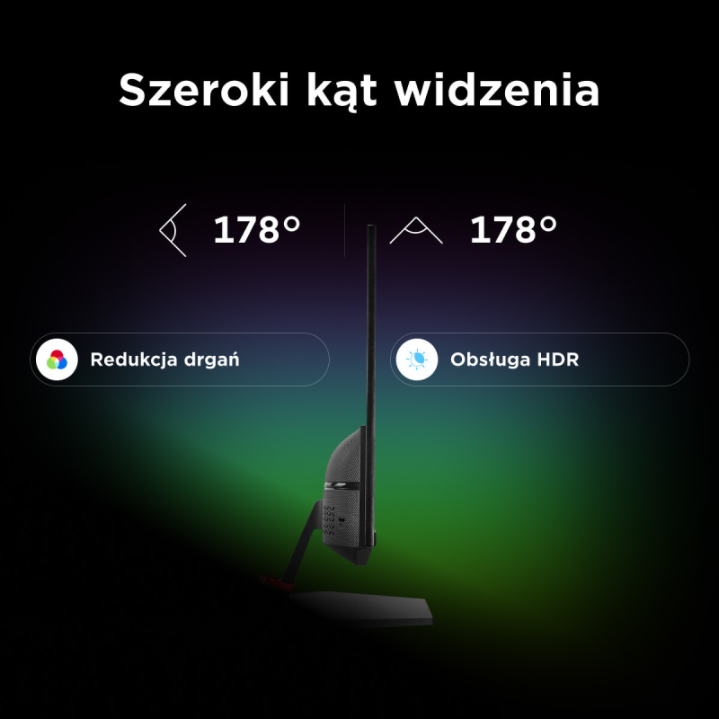 Rampage Crimson Monitor gamingowy 24,5'' 200Hz 0,5 ms... | PartsPC.pl