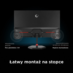 Rampage Crimson Monitor gamingowy 24,5'' 200Hz 0,5 ms... | PartsPC.pl