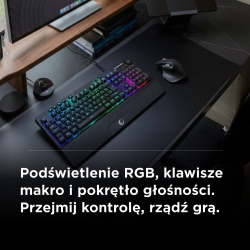 Rampage Klawiatura gamingowa z podstawką Simula RGB... | PartsPC.pl
