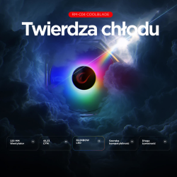 Rampage RM-C04 Coolblade Chłodzenie procesora 120mm LED... | PartsPC.pl