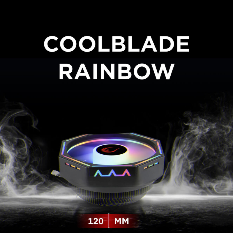 Rampage RM-C04 Coolblade Chłodzenie procesora 120mm LED... | PartsPC.pl