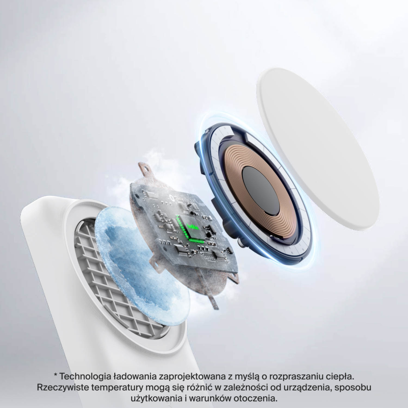 Belkin Ładowarka magnetyczna Qi2 25 W, składana 2w1... | PartsPC.pl