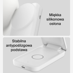 Belkin Ładowarka magnetyczna Qi2 25 W, składana 2w1... | PartsPC.pl