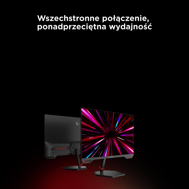 Rampage Crimson Monitor gamingowy 24,5'' 300Hz 1 ms Fast... | PartsPC.pl