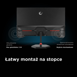 Rampage Crimson Monitor gamingowy 24,5'' 300Hz 1 ms Fast... | PartsPC.pl