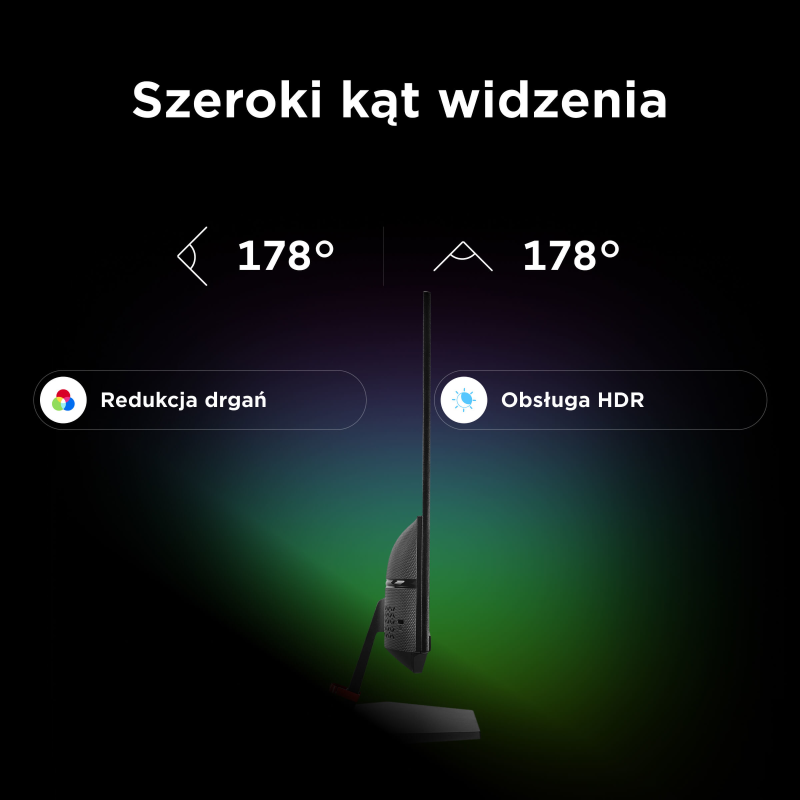 Rampage Crimson Monitor gamingowy 24,5'' 300Hz 1 ms Fast... | PartsPC.pl