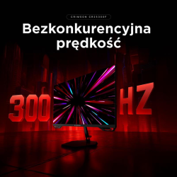 Rampage Crimson Monitor gamingowy 24,5'' 300Hz 1 ms Fast... | PartsPC.pl
