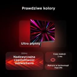 Rampage Crimson Monitor gamingowy 24,5'' 300Hz 1 ms Fast... | PartsPC.pl