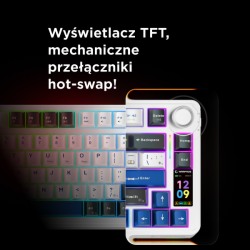 Rampage Quell Pro bezprzewodowa klawiatura mechaniczna... | PartsPC.pl