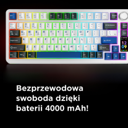 Rampage Quell Pro bezprzewodowa klawiatura mechaniczna... | PartsPC.pl