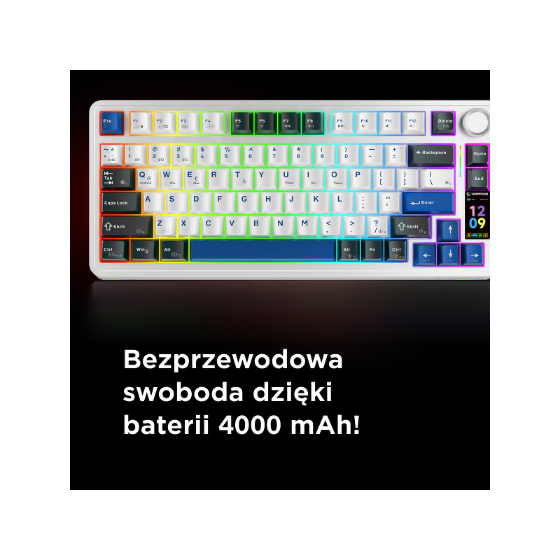 Rampage Quell Pro bezprzewodowa klawiatura mechaniczna... | PartsPC.pl