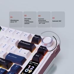 Rampage Quell Pro bezprzewodowa klawiatura mechaniczna... | PartsPC.pl