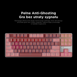 Rampage Klawiatura gamingowa mechaniczna Snug RGB KRGD... | PartsPC.pl